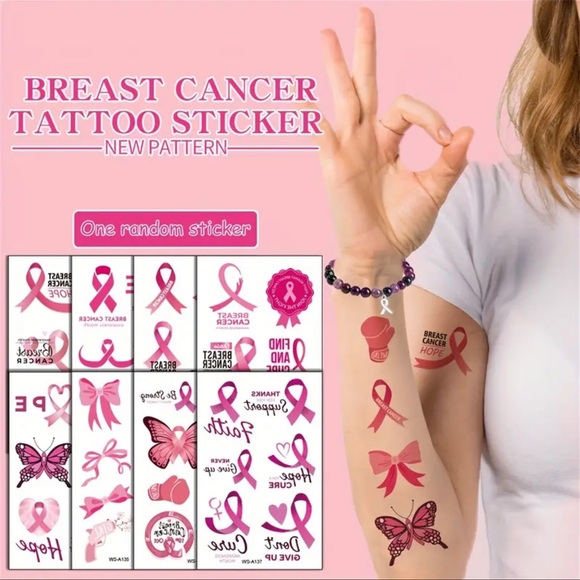 Breast Cancer Awareness, Silver Ribbon,
Purple Stone, NEW, inspiration - Picture 3 of 10